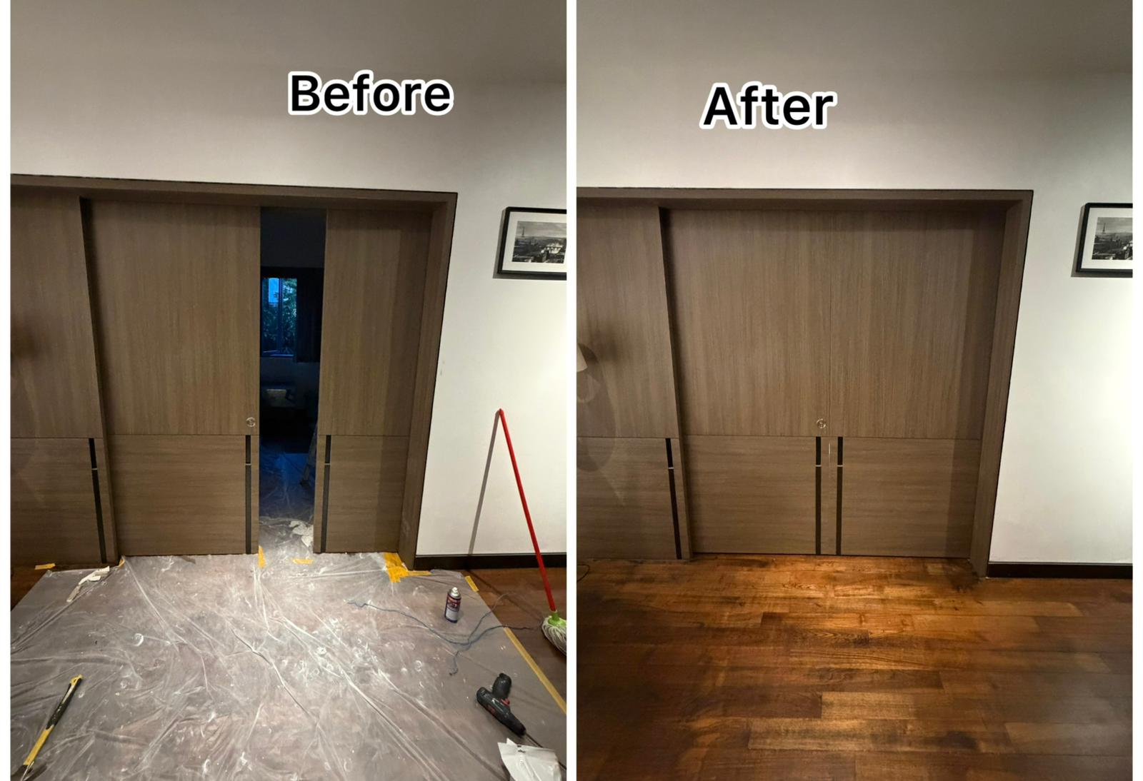 Wooden Sliding Door Installation & Replacement Service in Singapore